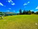 Vast backyard featuring lush green grass and ample space for recreation and outdoor enjoyment with natural views at 500 Woodstork Ln, Punta Gorda, FL 33982