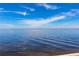 Breathtaking water view featuring tranquil water and a clear sky with scattered clouds at 1 Colony Point Dr # A19, Punta Gorda, FL 33950