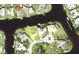 Aerial view of the property and surrounding neighborhood at 721 Brenda Ct, Punta Gorda, FL 33950