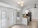Bright kitchen featuring stainless steel appliances, granite countertops, and a tiled backsplash at 5452 Montego Ln, Port Charlotte, FL 33981