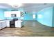 Open kitchen into a large open floor plan with room to entertain at 6642 Acacia Ct, North Port, FL 34287