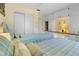 Shared bedroom featuring built-in desk and storage at 520 Boardman Dr, Punta Gorda, FL 33950