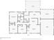 Detailed floor plan of the house with bedrooms, kitchen, and living areas at 520 Boardman Dr, Punta Gorda, FL 33950