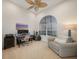 Bright office space with a large window, comfortable seating, and a dedicated workspace at 5028 San Massimo Dr, Punta Gorda, FL 33950