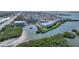 Picturesque waterfront community featuring tranquil waters, a marina, and beautiful condominium complexes at 1960 Oregon Trl # 2B, Englewood, FL 34224