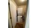 Practical laundry closet with a stacked washer and dryer setup at 22441 Westchester Blvd # 1100C, Punta Gorda, FL 33980