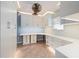 Office featuring built-in desk, drawers, and shelving at 28482 Coco Palm Dr, Punta Gorda, FL 33982