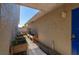 Side yard garden with raised garden beds, pebbles, and easy access to the home at 28482 Coco Palm Dr, Punta Gorda, FL 33982