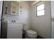 This bathroom has a sink and a toilet at 351 S Mccall Rd, Englewood, FL 34223