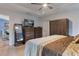 The main bedroom features plenty of space with access to an ensuite bathroom and a built-in wardrobe at 9 Logan St, Port Charlotte, FL 33954