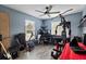 Home workout room featuring exercise equipment and natural light at 9 Logan St, Port Charlotte, FL 33954