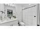 Modern bathroom featuring stylish fixtures, contemporary design, and a spa-like atmosphere at 2325 Hanford Ln, North Port, FL 34288