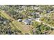 Aerial view of home surrounded by trees at 4175 Horseshoe Ave, North Port, FL 34286