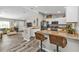 Inviting kitchen featuring stainless appliances, granite countertops and breakfast bar seating at 11338 Willmington Blvd, Port Charlotte, FL 33981