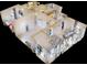 A floorplan of the house, showcasing the layout of each room from an birds eye view at 21456 Holdern Ave, Port Charlotte, FL 33952