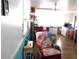 View of living room showcasing the open layout and transition to the kitchen at 5233 Palena Blvd, North Port, FL 34287