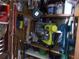 Storage area filled with tools, supplies, and equipment at 5233 Palena Blvd, North Port, FL 34287
