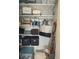 Pantry closet with many shelves and lots of storage at 11723 1St E St, Treasure Island, FL 33706