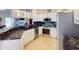 Well-appointed kitchen featuring stainless steel appliances, granite countertops, and stylish cabinetry at 1286 Green Oak Trl, Port Charlotte, FL 33948