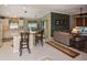 Bright kitchen seamlessly connects to the dining and living areas, great for entertaining at 2153 Boxwood St, North Port, FL 34289