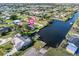 Waterfront home with private dock and boat lift on a wide canal at 3000 Wisteria Pl, Punta Gorda, FL 33950