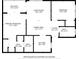 Detailed floor plan showcasing the layout of the home, including the living room, bedrooms, and kitchen at 19505 Quesada Ave # Ee204, Port Charlotte, FL 33948