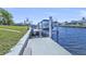 A well-maintained dock provides easy access for boating and enjoying the canal at 237 Venezia Ct, Punta Gorda, FL 33950