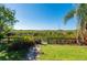 Beautiful backyard and water view provides a peaceful setting at 29175 River Dr, Punta Gorda, FL 33982