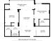 Detailed floor plan showcasing the layout of the home, including bedrooms, baths, kitchen, and living areas at 3006 Caring Way # 431, Port Charlotte, FL 33952