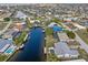 Waterfront community with beautiful homes, private boat docks, and a tranquil canal at 1301 Appian Dr, Punta Gorda, FL 33950