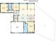 Detailed floor plan showcasing the layout of the home, including bedrooms, bathrooms, kitchen, living, and dining areas at 1301 Appian Dr, Punta Gorda, FL 33950