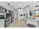 Spacious kitchen with stainless steel appliances, ample counter space, and modern finishes for culinary enthusiasts at 2892 Myakka Creek Ct, Port Charlotte, FL 33953