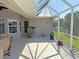 This screened patio offers plenty of space to relax and enjoy the serene water views at 379 Bal Harbor Blvd, Punta Gorda, FL 33950