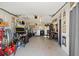 The garage is a large storage area, and contains a washer and dryer at 21184 Edgewater Dr, Port Charlotte, FL 33952