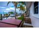 Backyard canal with boat at 240 Riviera Ct, Punta Gorda, FL 33950