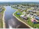 Gorgeous waterfront neighborhood featuring lush landscaping, private pools and water views at 26373 Madagascar, Punta Gorda, FL 33983