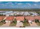 A quaint home with an appealing landscape in a quiet neighborhood is featured in this aerial view at 3748 Albacete Cir # 38, Punta Gorda, FL 33950