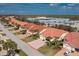 A quaint home with an appealing landscape in a quiet neighborhood is featured in this aerial view at 3748 Albacete Cir # 38, Punta Gorda, FL 33950