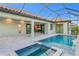 Gorgeous pool and spa with lanai, creating a private oasis for relaxation and entertaining at 4320 Vasco St, Punta Gorda, FL 33950