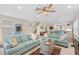 Open-concept living room offering comfortable couches and easy access to other living spaces at 12492 Shimmering Oak Cir, Venice, FL 34293