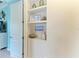 Attractive display shelves and decorative accents add charm and character to the space at 1492 Aqui Esta Dr, Punta Gorda, FL 33950