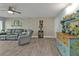Comfortable living room featuring ample seating, modern decor, and a cozy atmosphere at 21287 Gertrude Ave # 106, Port Charlotte, FL 33952