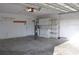 Garage with built-in storage shelves and cabinets at 21332 Walling Ct, Port Charlotte, FL 33954
