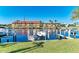 Waterfront with boat lift and dock, perfect for boating enthusiasts at 3233 Wood Thrush Dr # 23C, Punta Gorda, FL 33950