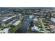 Home on canal offers water access for boating and serene waterfront views at 1334 Via Milanese, Punta Gorda, FL 33950