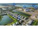 Aerial view of a residential area close to school and amenities at 17917 Wayside Bnd, Punta Gorda, FL 33982