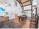 Bright game room featuring a billiard table, high ceilings, and stylish decor at 17917 Wayside Bnd, Punta Gorda, FL 33982