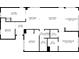 Condo floor plan showcasing kitchen, dining area, living room, bedrooms, and screened porch layout at 2081 Willow Hammock Cir # F101, Punta Gorda, FL 33983