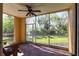 Inviting screened lanai, perfect for relaxing and enjoying the outdoor view at 2081 Willow Hammock Cir # F101, Punta Gorda, FL 33983
