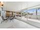 Enclosed outdoor patio is perfect for entertaining at 23475 Harper Ave, Port Charlotte, FL 33980